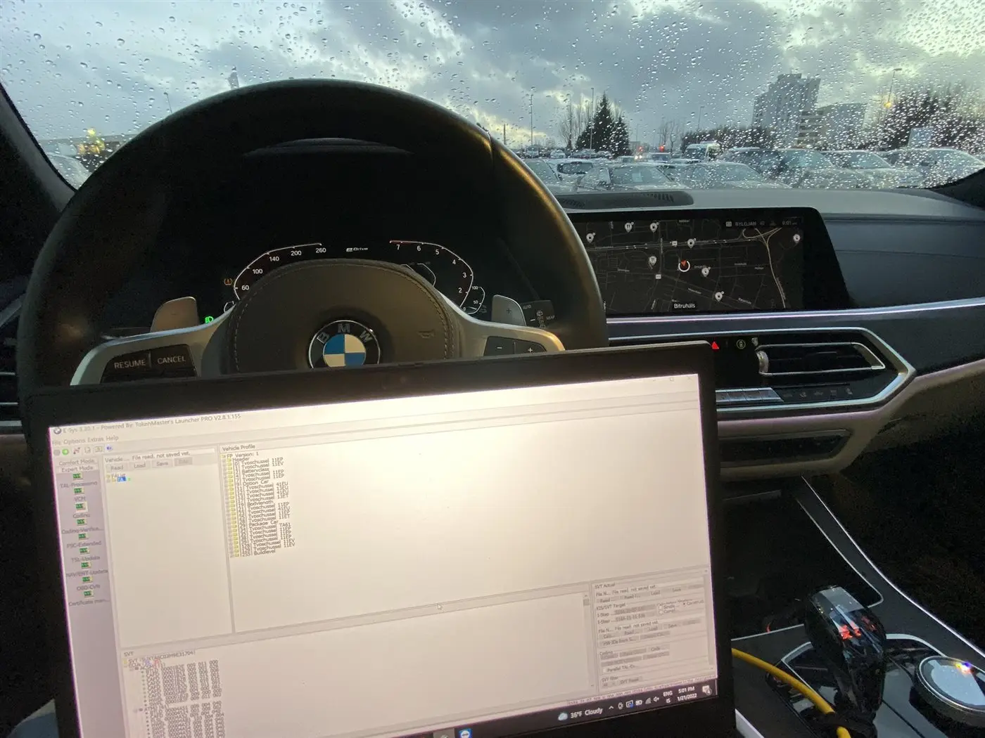 Full coding package on an X5 G05 — BMW X5 G05
