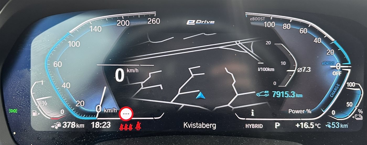 BMW eDrive 53 km