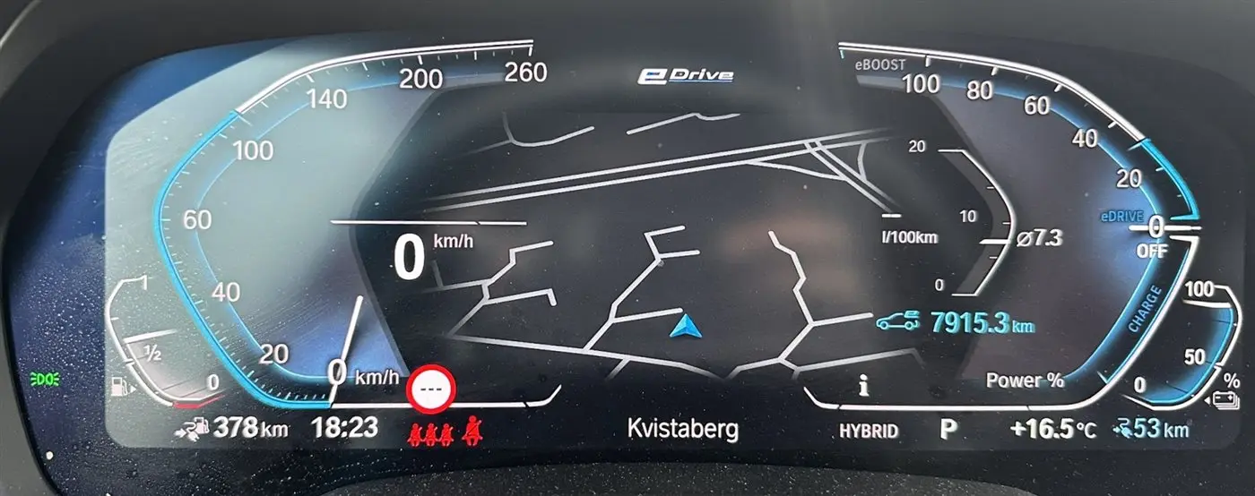 BMW eDrive 53 km